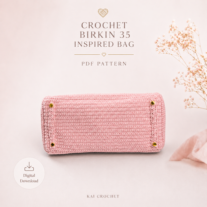 Crochet Birkin 35 Bag