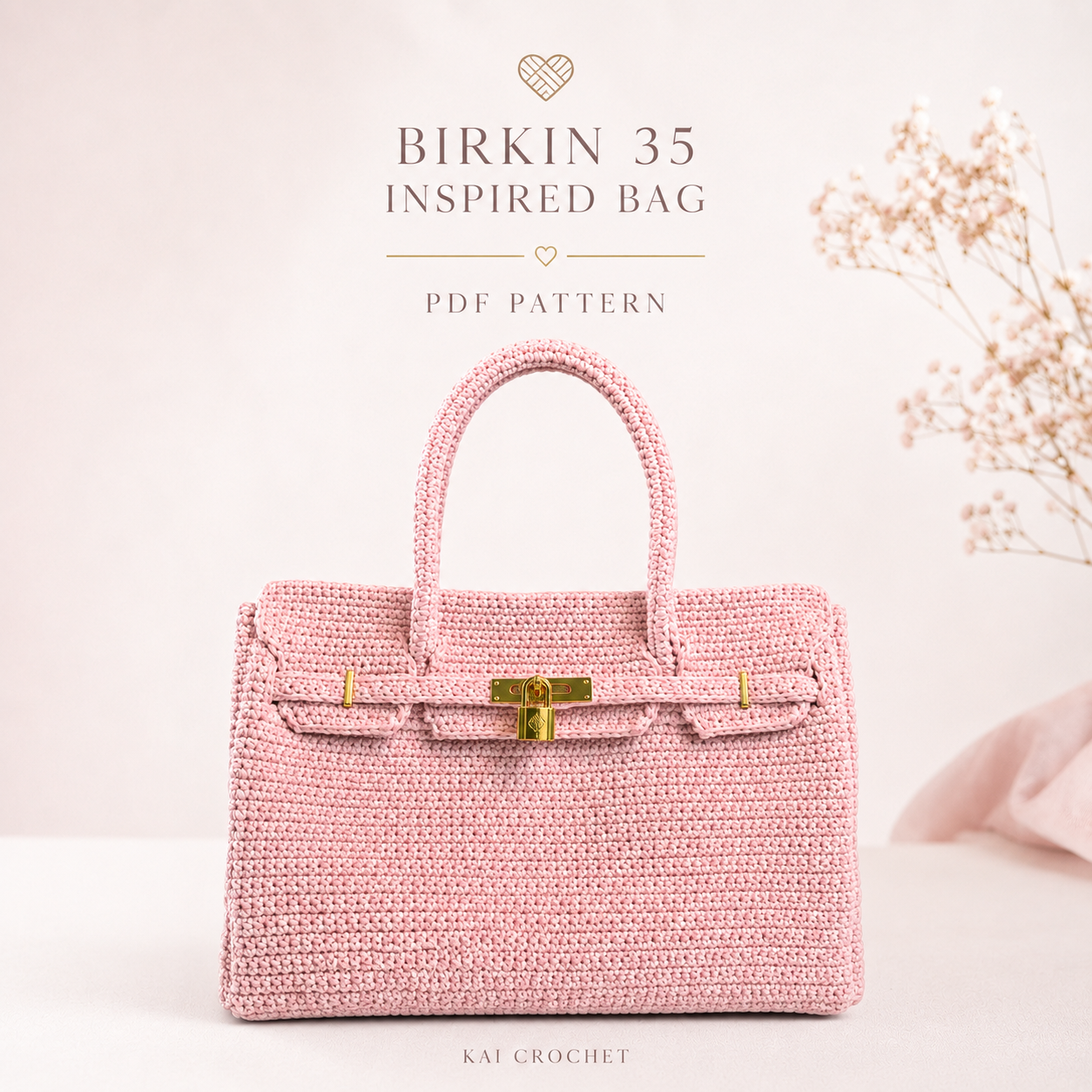 Crochet Birkin 35 Bag