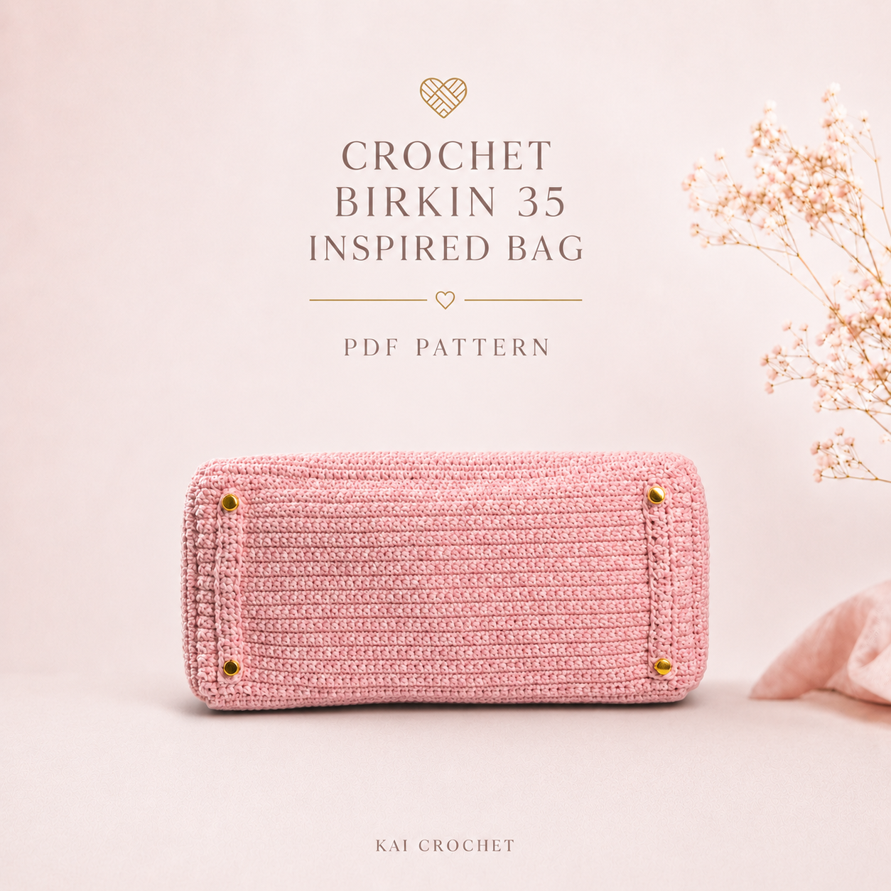 Crochet Birkin 35 Bag