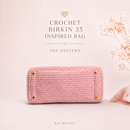 Crochet Birkin 35 Bag