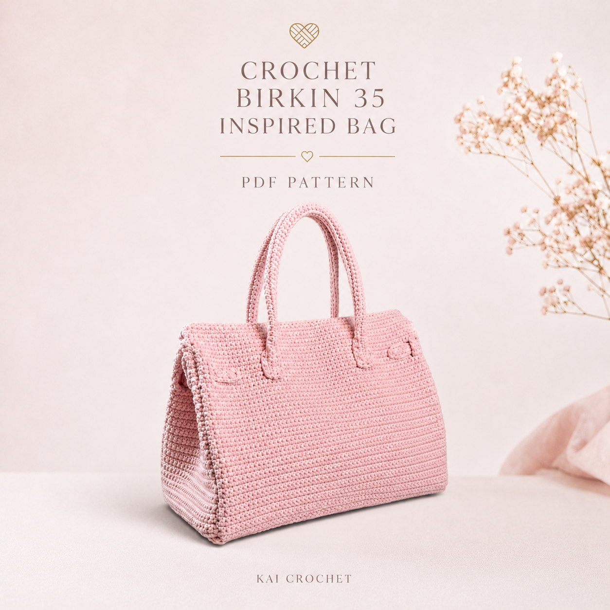 Crochet Birkin 35 Bag