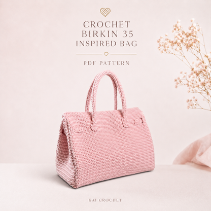 Crochet Birkin 35 Bag